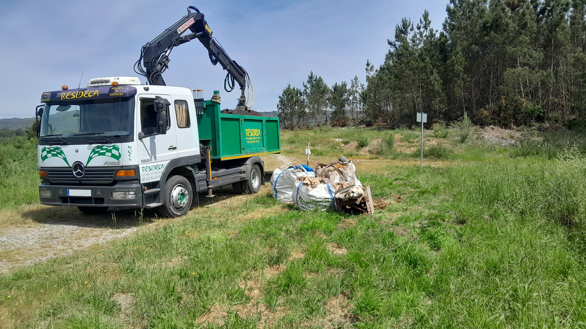 Alquiler de contenedores de obra en Ourense