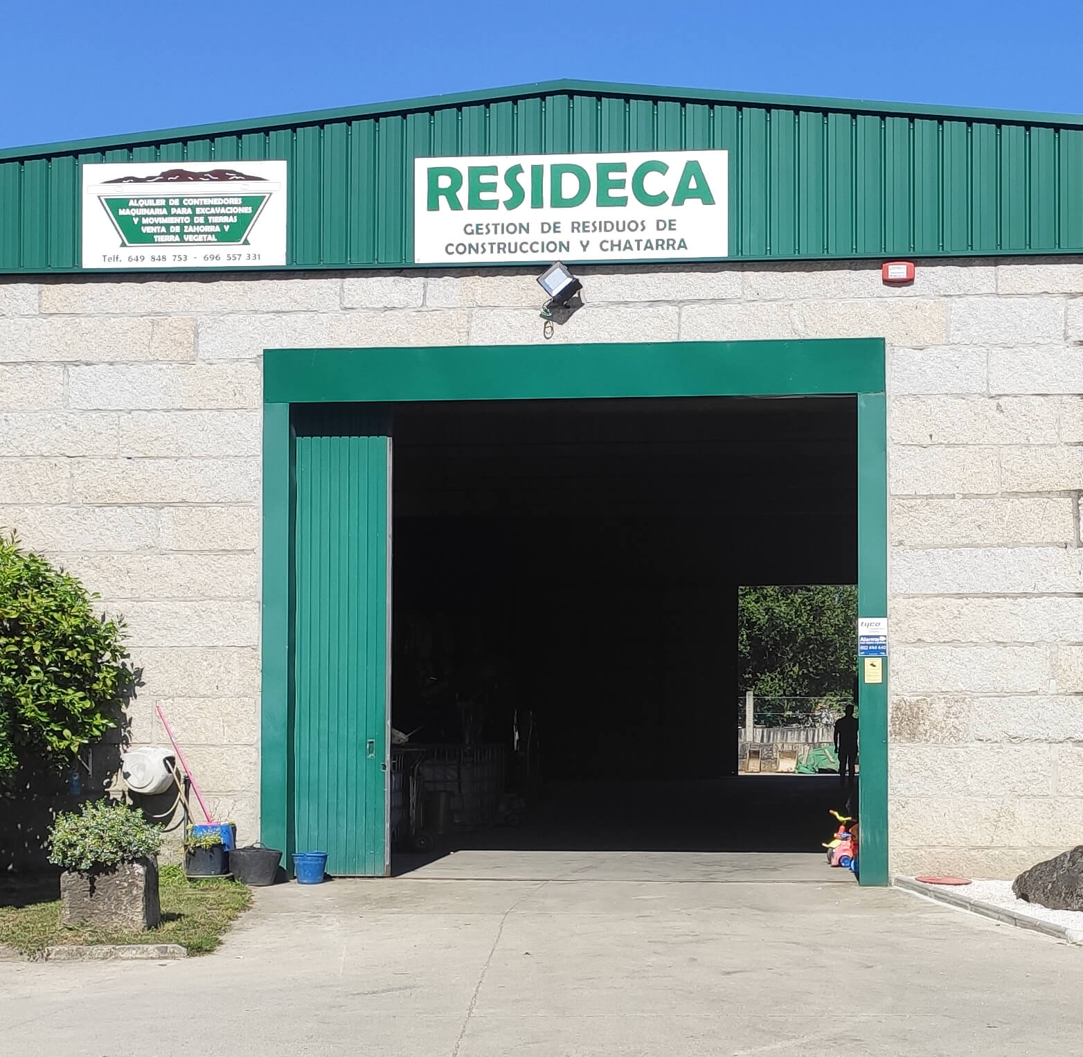 Alquiler de contenedores de obra en Ourense