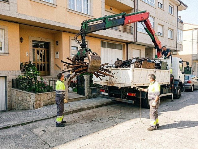 Servicio de recogida de chatarra a domicilio en Ourense